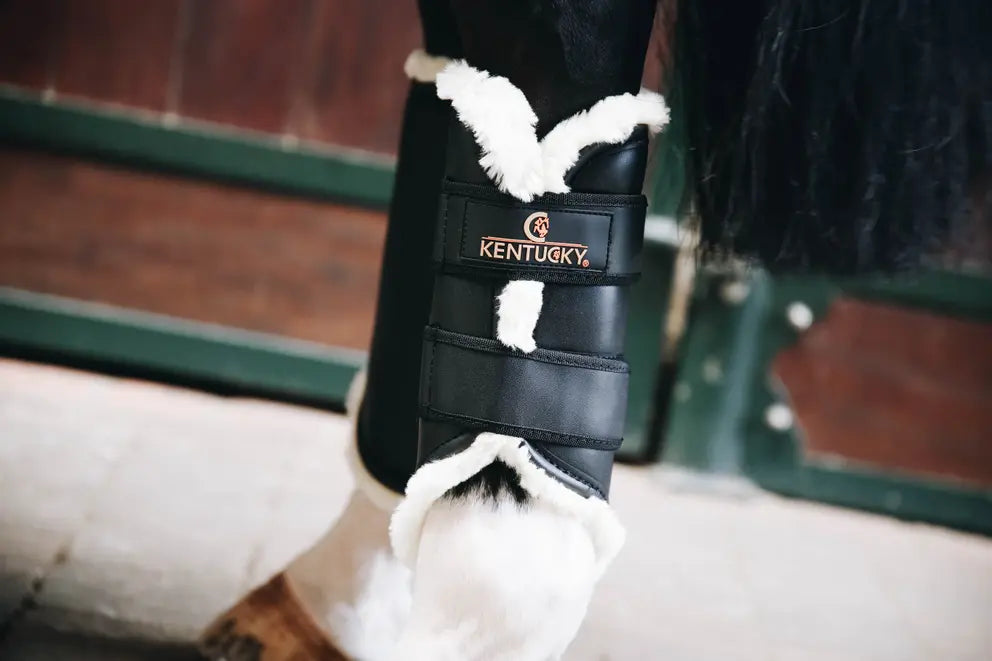 Brushing Boots Leather Hind by Kentucky