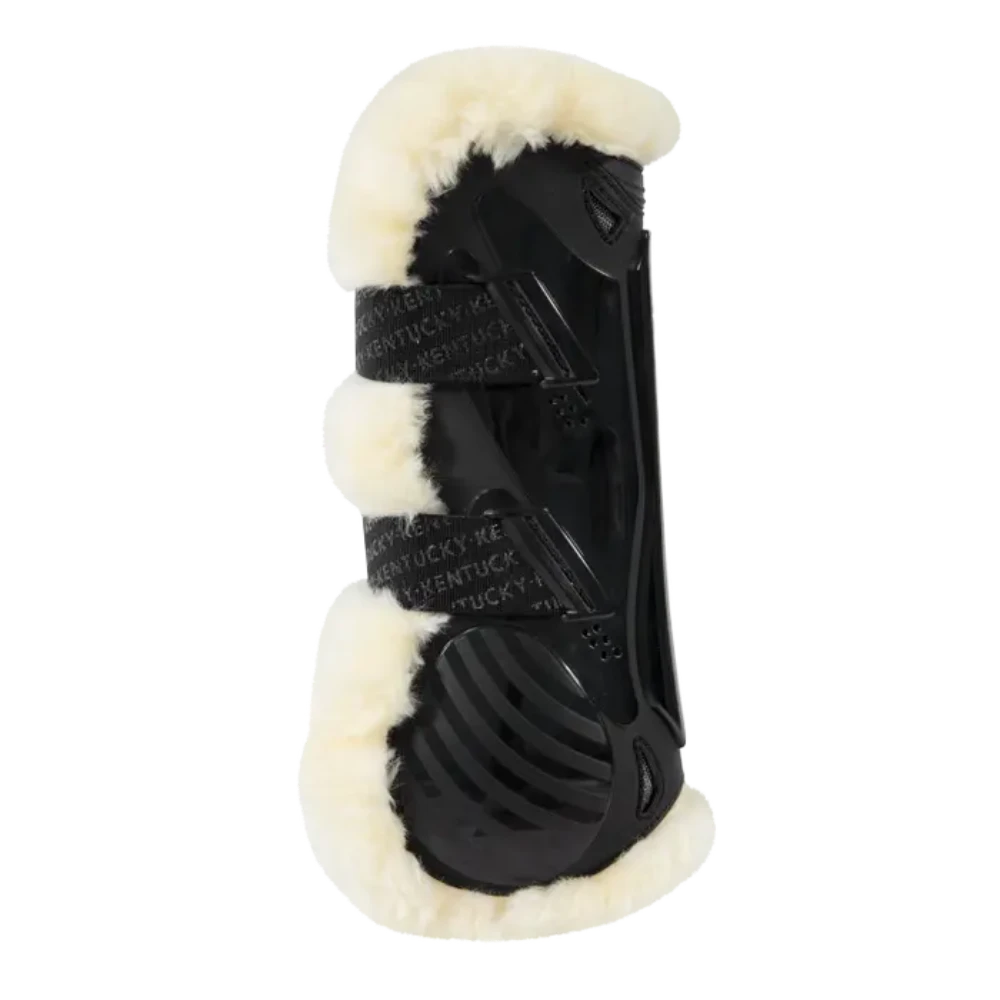 Vegan Sheepskin Tendon Boots Bamboo Elastic by Kentucky