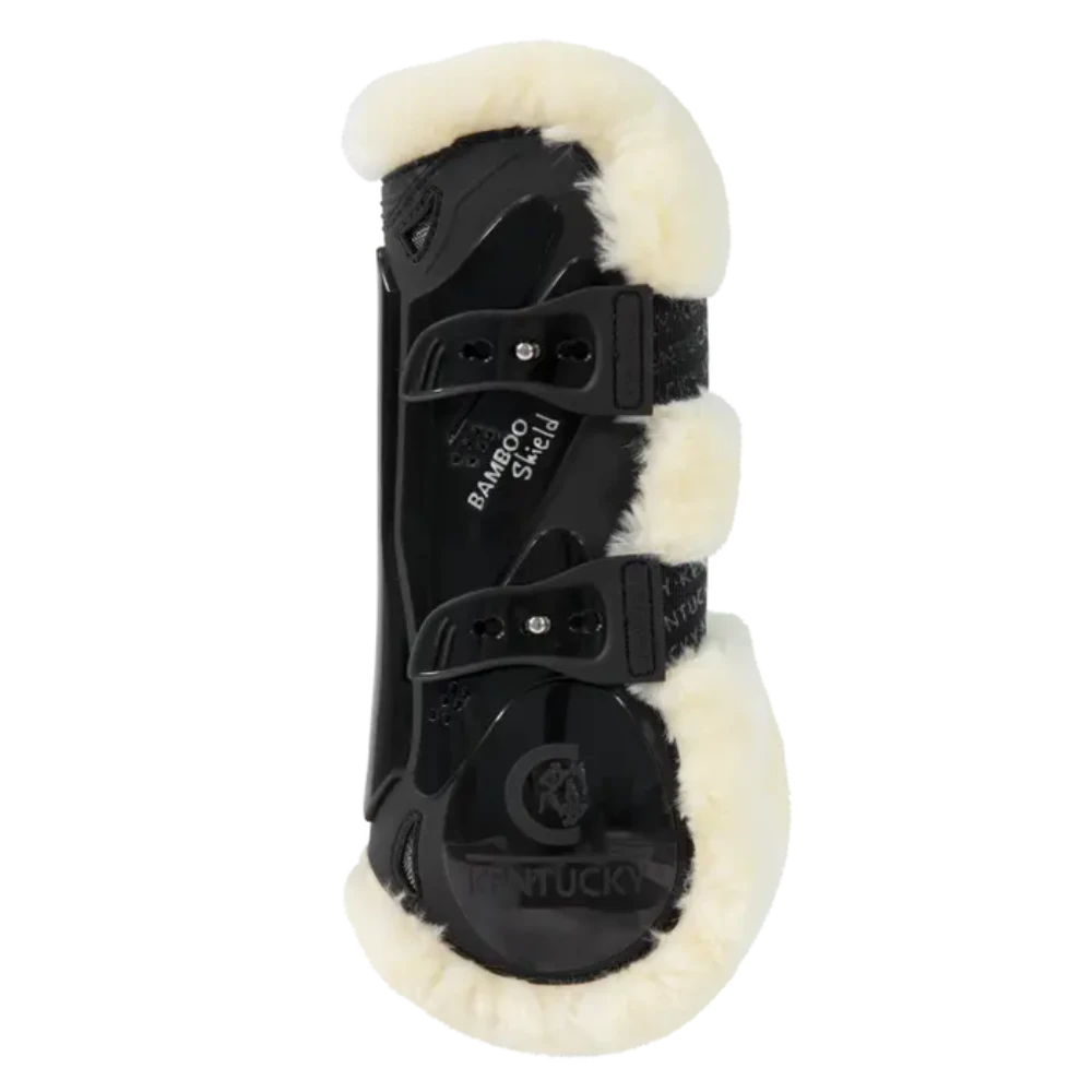 Vegan Sheepskin Tendon Boots Bamboo Elastic by Kentucky