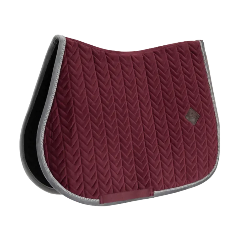 Saddle Pad Velvet Contrast Jumping by Kentucky