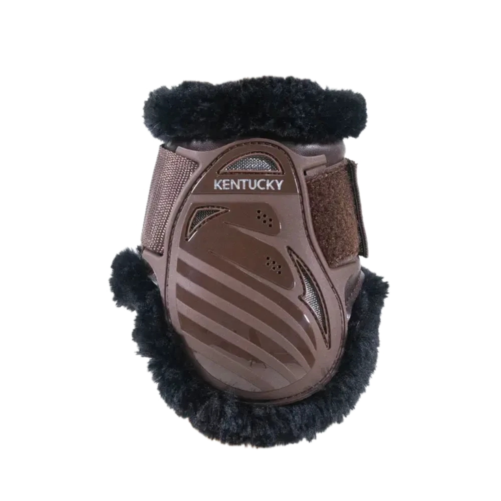 Vegan Sheepskin Young Horse Fetlock Boots by Kentucky