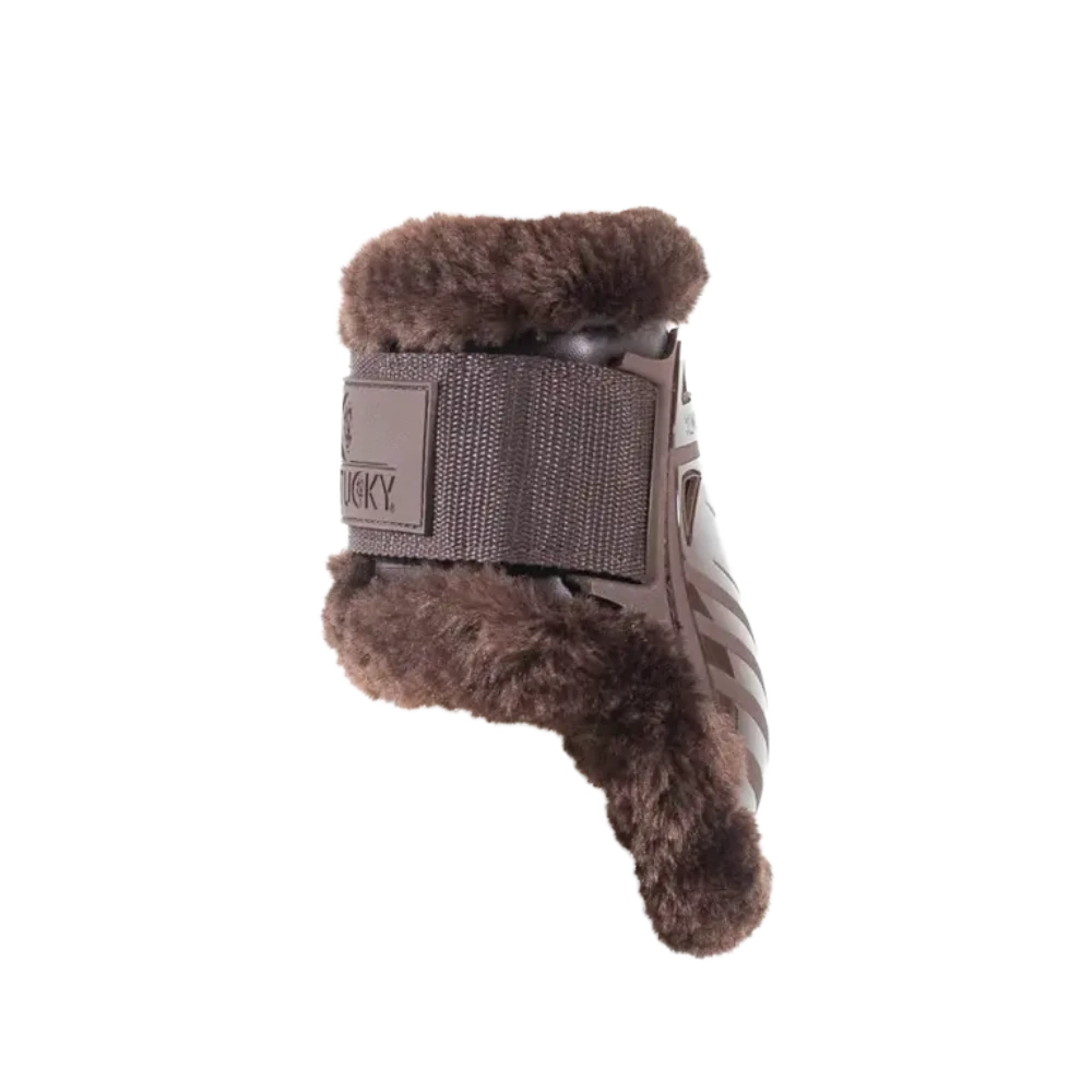 Vegan Sheepskin Young Horse Fetlock Boots by Kentucky