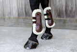 Vegan Sheepskin Tendon Boots Velcro by Kentucky