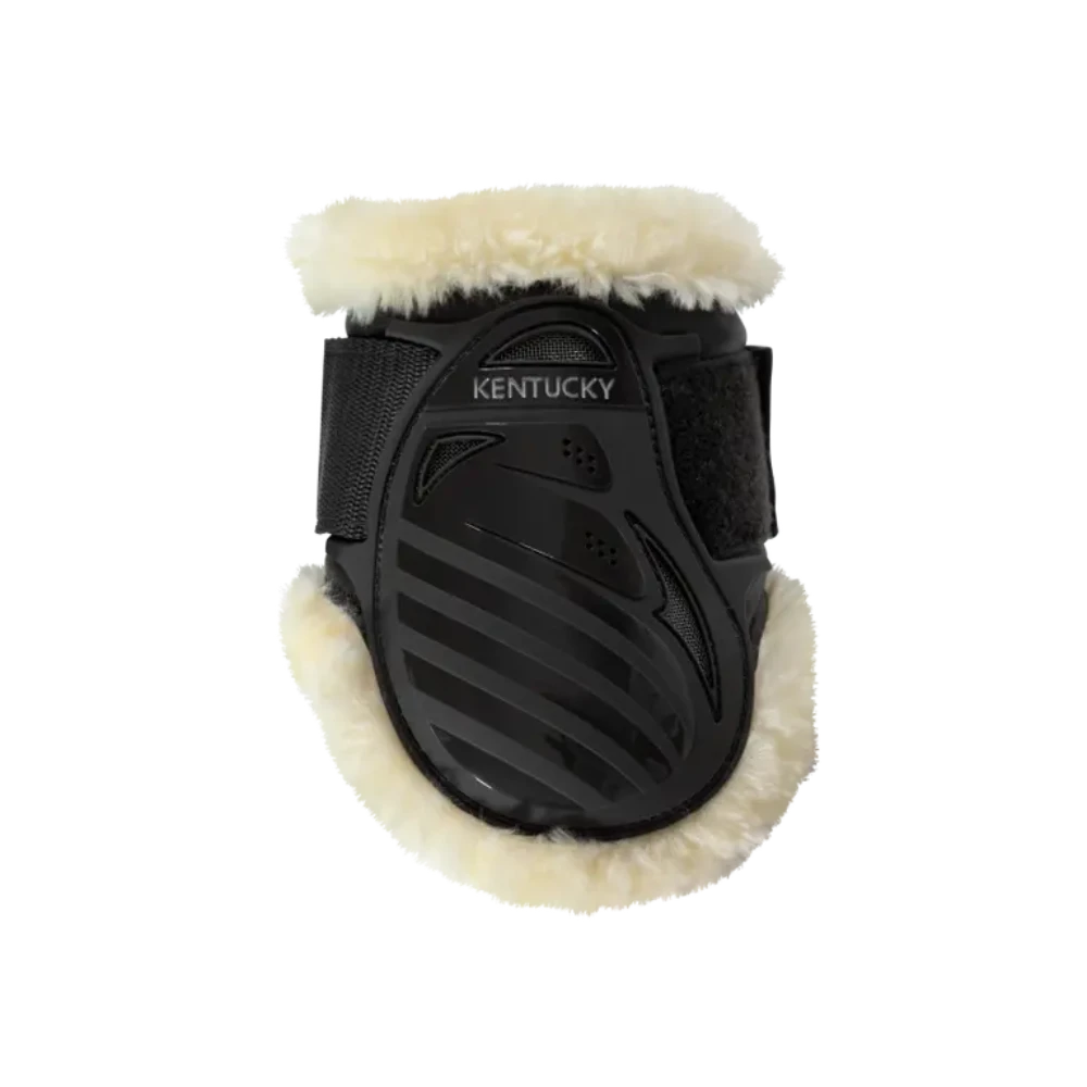 Vegan Sheepskin Young Horse Fetlock Boots by Kentucky