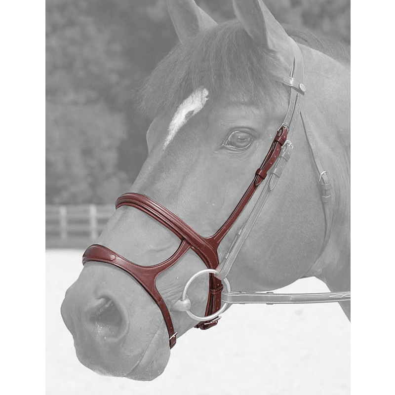 Dy'on New English Double Noseband NE04H