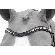 Dy'on Dressage Half Swarovski V-Shaped Browband NE02H
