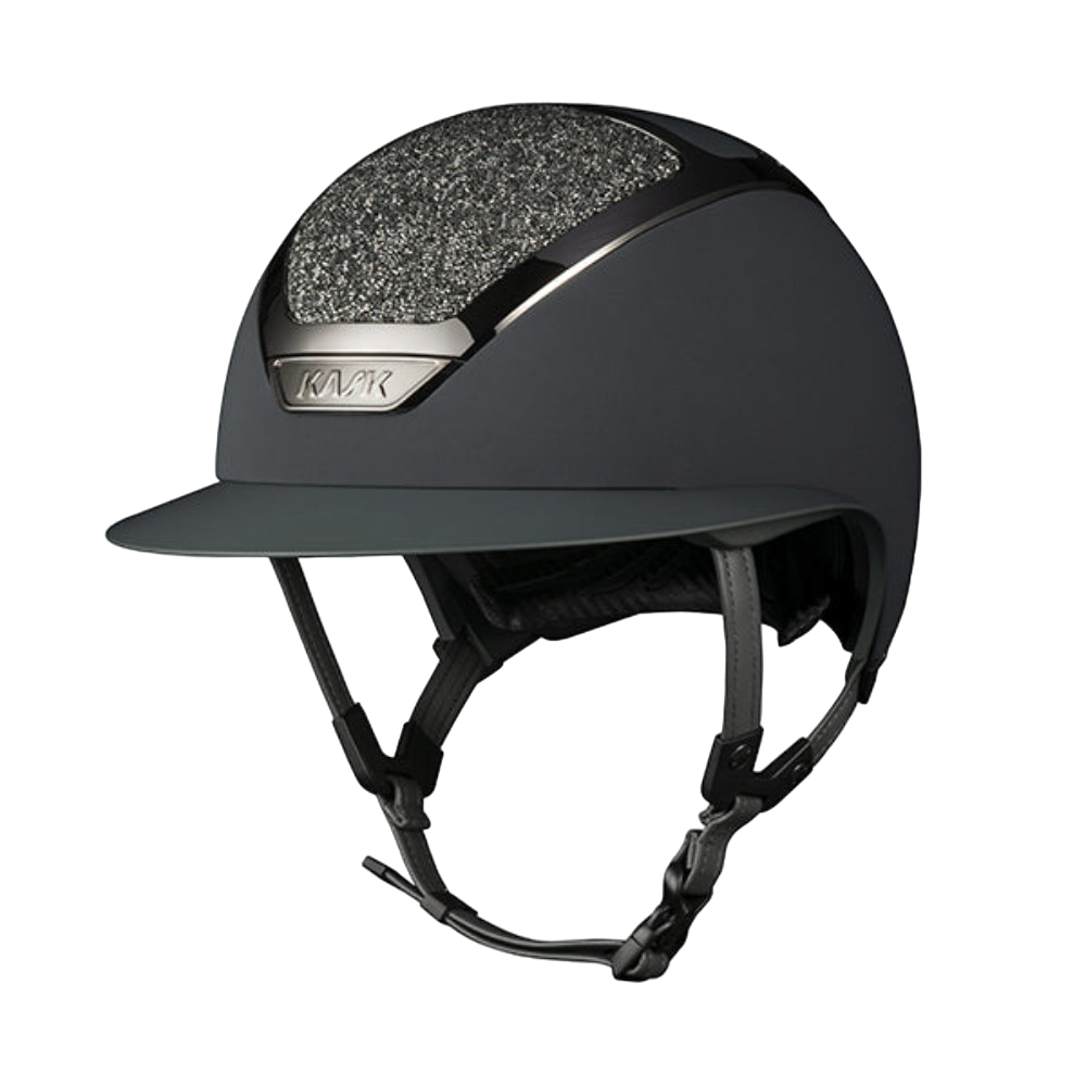 Swarovski Midnight Star Lady Chrome Riding Helmet by KASK