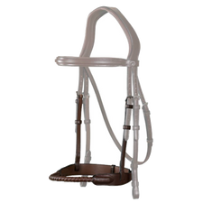 Dy'on New English Leather Covered Rope Noseband NE04I