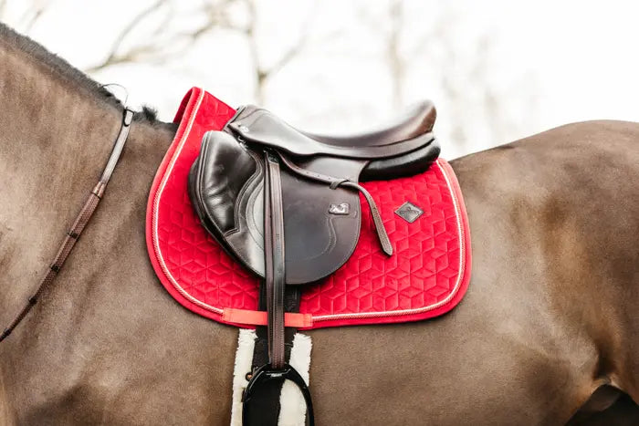 Saddle Pad Velvet Jumping by Kentucky