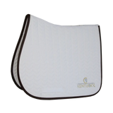 Saddle Pad Leather Fishbone Jumping by Kentucky