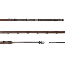 Dy'on Howlett Rubber Reins with 3 Dee and 7 Leather Loops WO05V