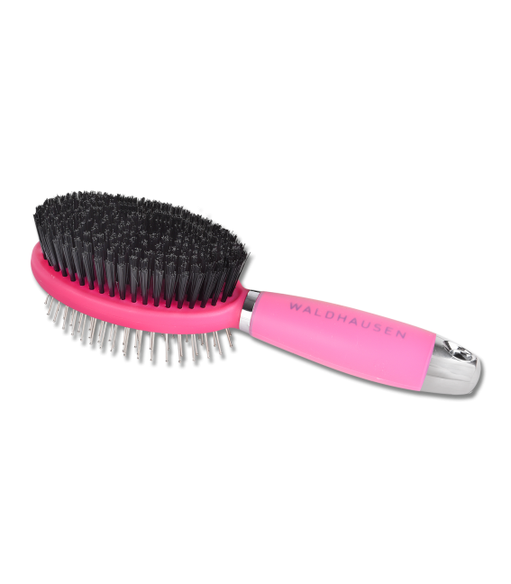 DOUBLE BRUSH WITH GEL GRIP by Waldhausen