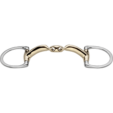 Sprenger Novocontact Eggbutt Bit with D-shaped Rings 14MM Double Jointed