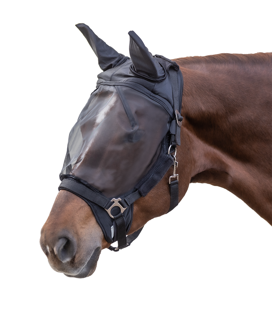 PREMIUM FLY MASK, WITH EAR PROTECTION by Waldhausen