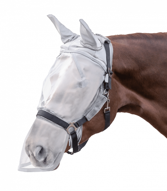 PREMIUM FLY MASK, WITH EAR AND NOSE PROTECTION by Waldhausen