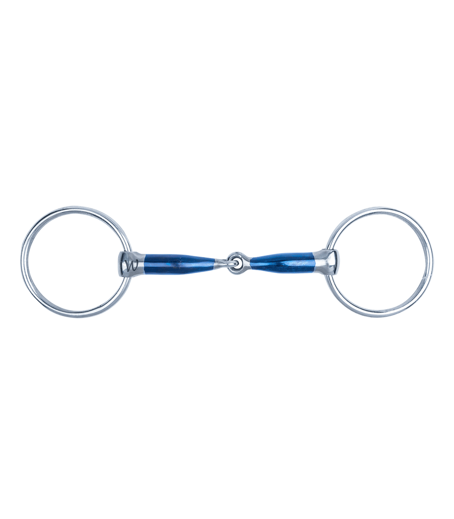 SWEET IRON SNAFFLE BIT, SINGLE-JOINTED by Waldhausen