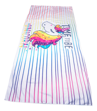 UNICORN BEACH TOWEL WITH RUCKSACK FUNCTION by Waldhausen