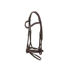 Bridle with anatomical headpiece and convex noseband by Limo Bits