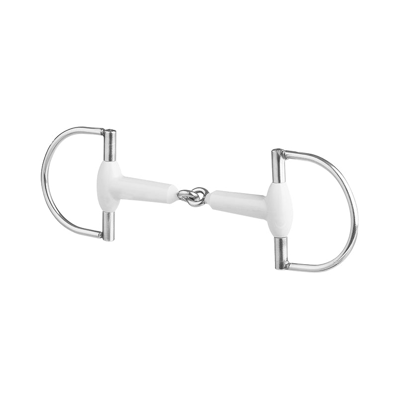 D-Ring Eggbutt Snaffle Single Jointed Bit by Beris