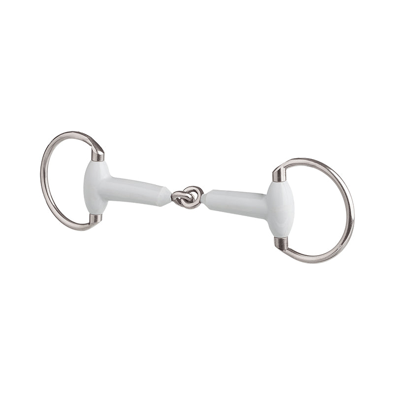 Eggbutt Snaffle Single Jointed Bit by Beris