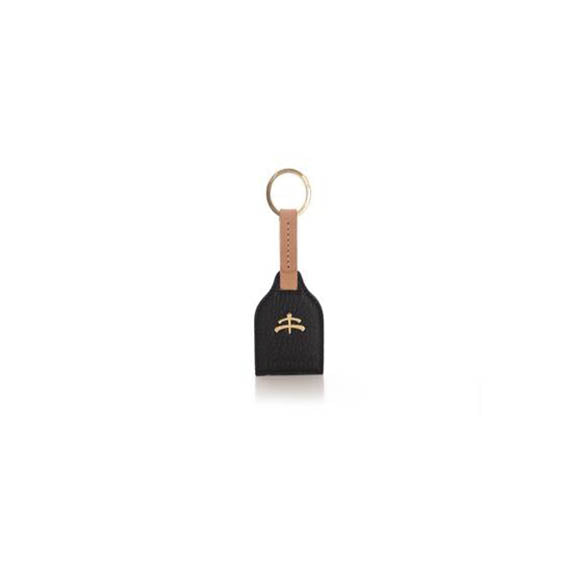 Stirrup Tuscany Leather Key Ring by Makebe