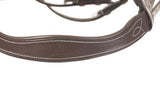 Bridle with anatomical headpiece and convex noseband by Limo Bits