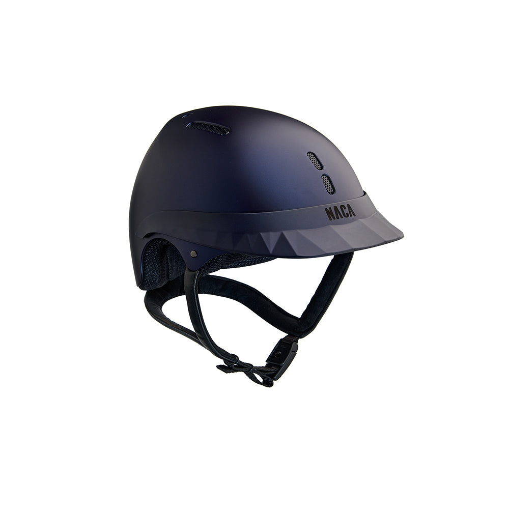 Riding Helmet Gravity S Matt with Small Matt Visor by Naca