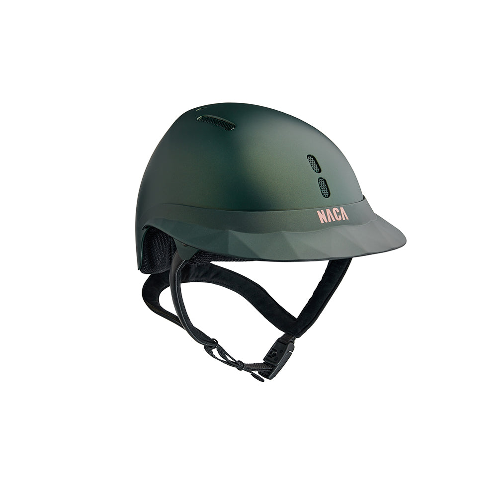 Riding Helmet Gravity S Matt with Large Matt Visor by Naca (Clearance)