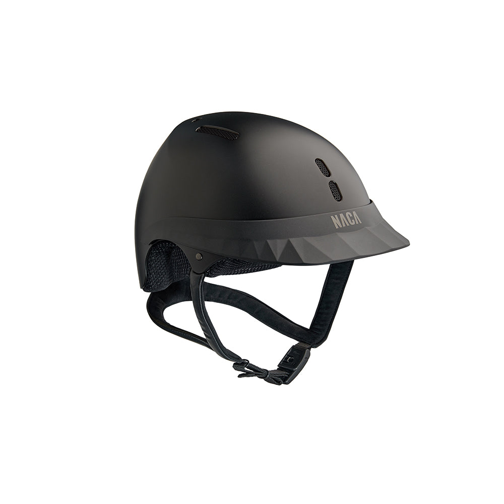 Riding Helmet Gravity S Matt with Small Matt Visor by Naca