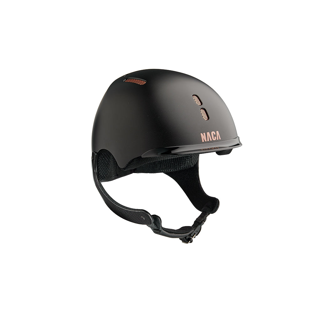 Riding Helmet Gravity XP Matt with Large Glow Visor by Naca