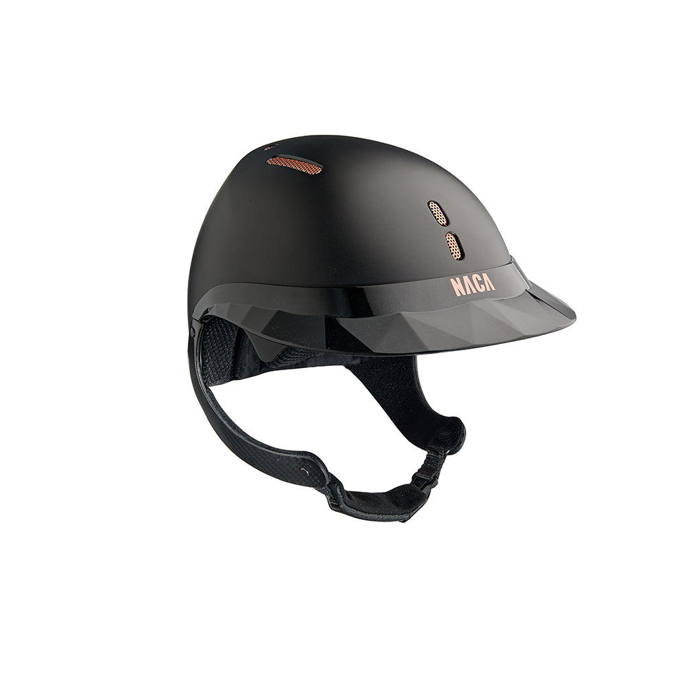 Riding Helmet Gravity XP Matt with Large Glow Visor by Naca