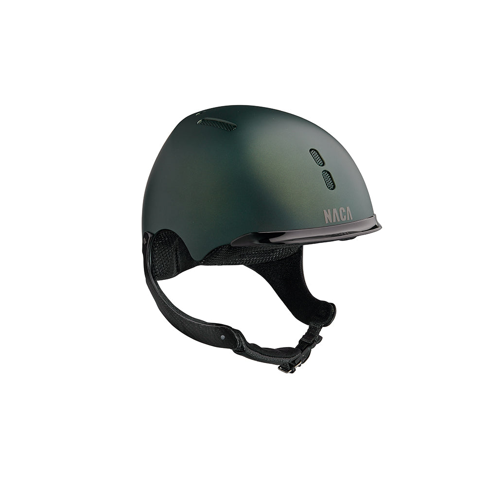 Riding Helmet Gravity XP Matt with Large Glow Visor by Naca