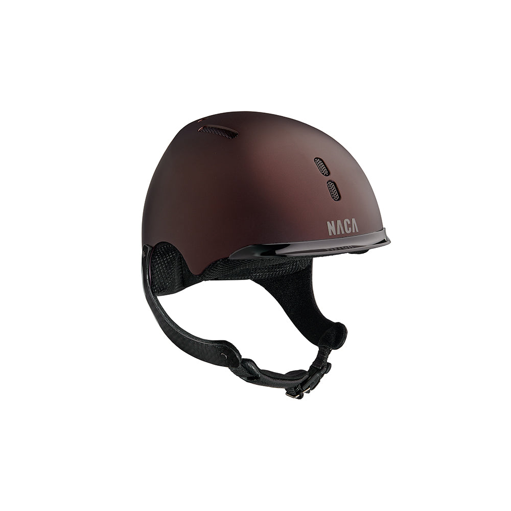 Riding Helmet Gravity XP Matt with Large Glow Visor by Naca