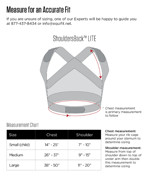 ShouldersBack Lite by EquiFit