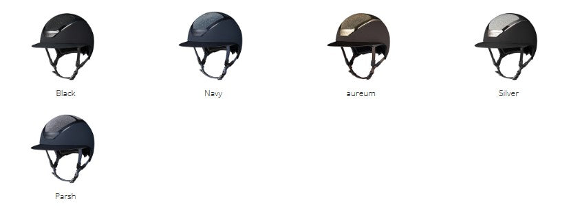 Swarovski Frame Star Lady Chrome Riding Helmet by KASK