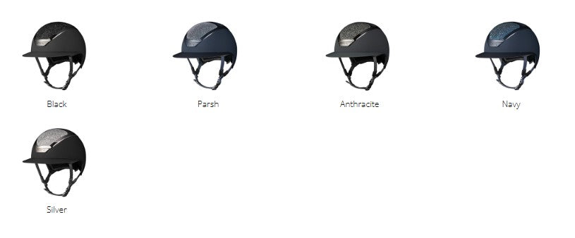 Swarovski Midnight Star Lady Chrome Riding Helmet by KASK