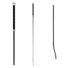 Dressage Whip with Velour Handle by Waldhausen