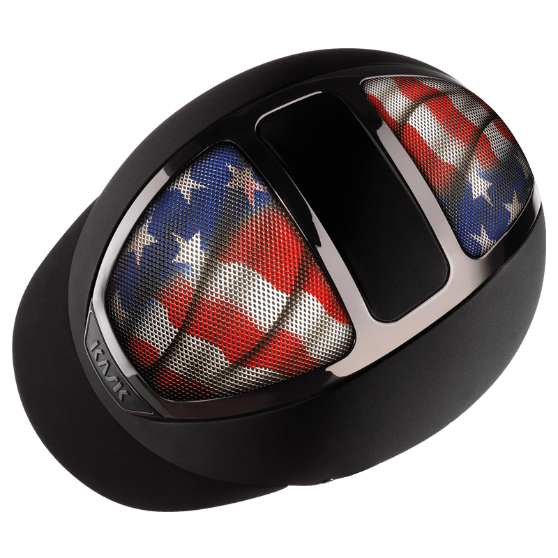 Flag Star Lady Chrome Riding Helmet by KASK