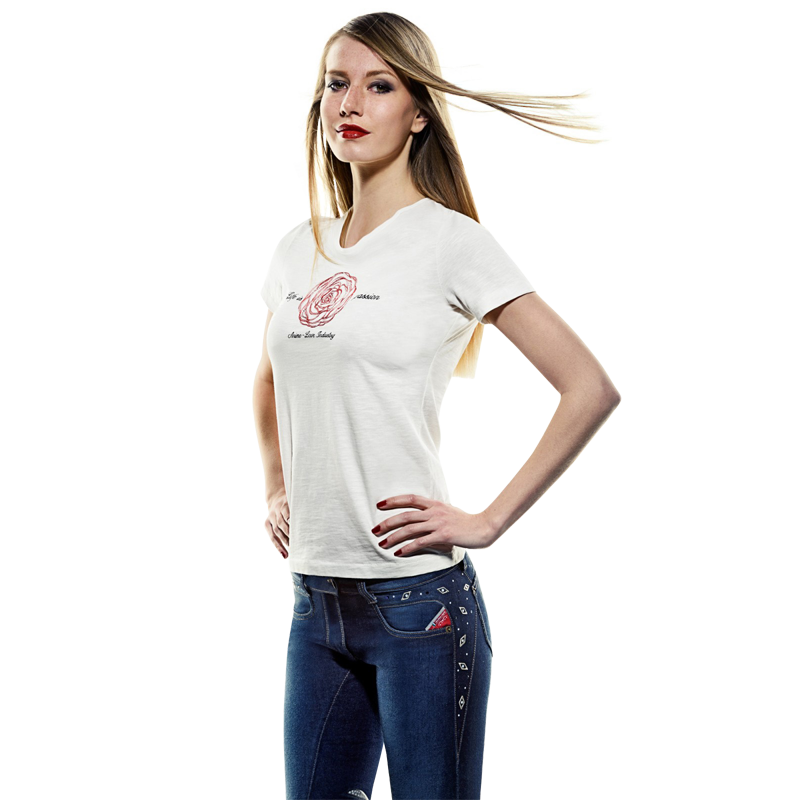 Ladies Cotton T-Shirt FIONA by Animo Italia (Clearance)