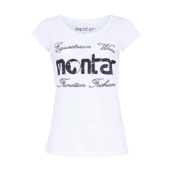 Ladies T-Shirt with sequin by Montar (Clearance)