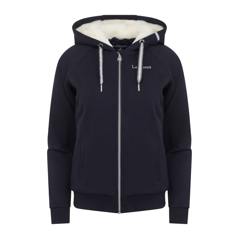 Sherpa Lined Hoodie by Le Mieux