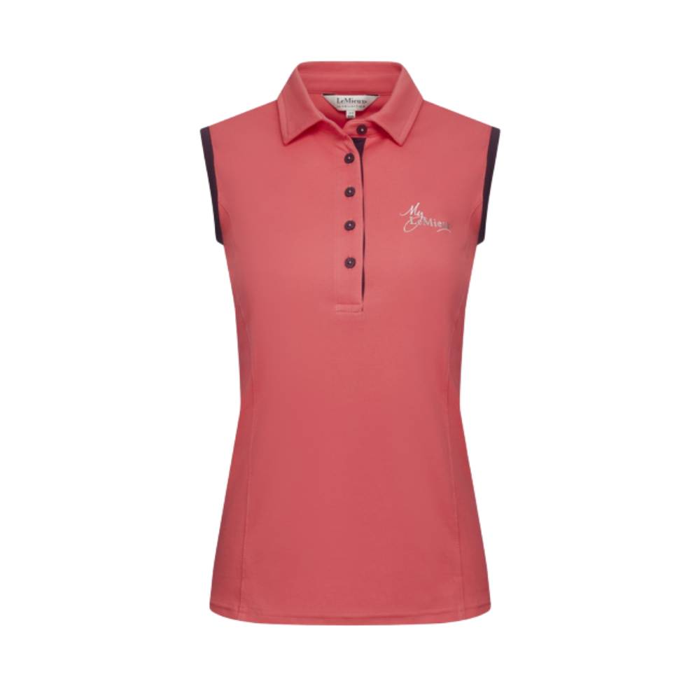 Sleeveless Polo Shirt by Le Mieux