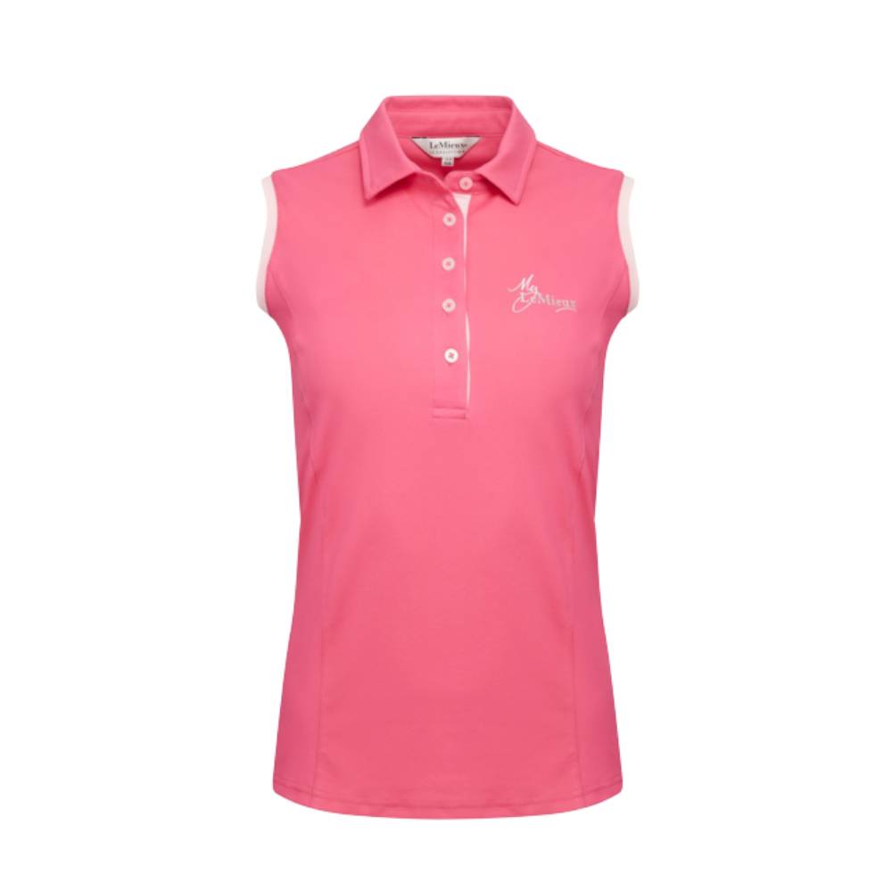 Sleeveless Polo Shirt by Le Mieux