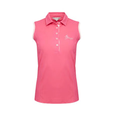 Sleeveless Polo Shirt by Le Mieux